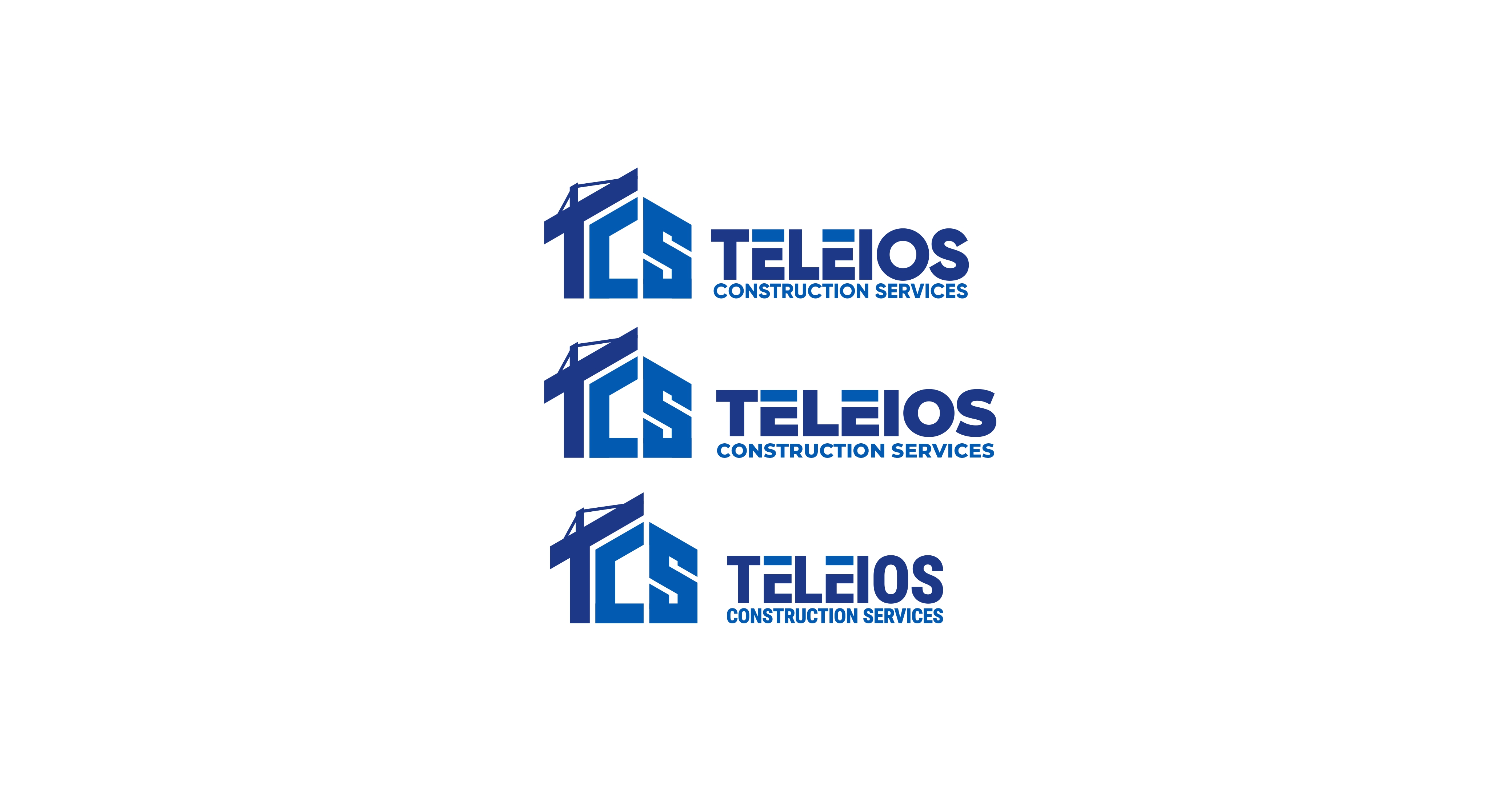 Logo Design by big daddy bojat for Teleios Construction Services | Design #27936242