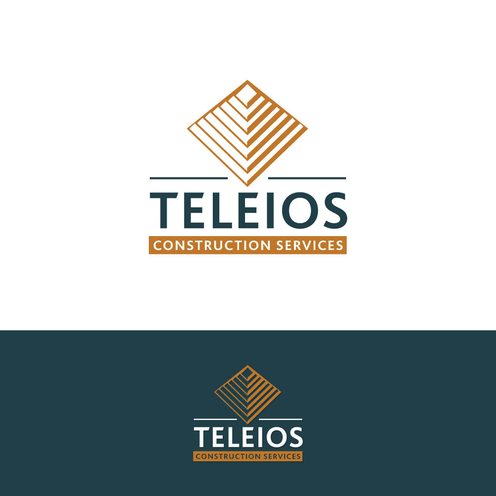 Logo-Design von Sujit Banerjee für Teleios Construction Services | Design #27877377