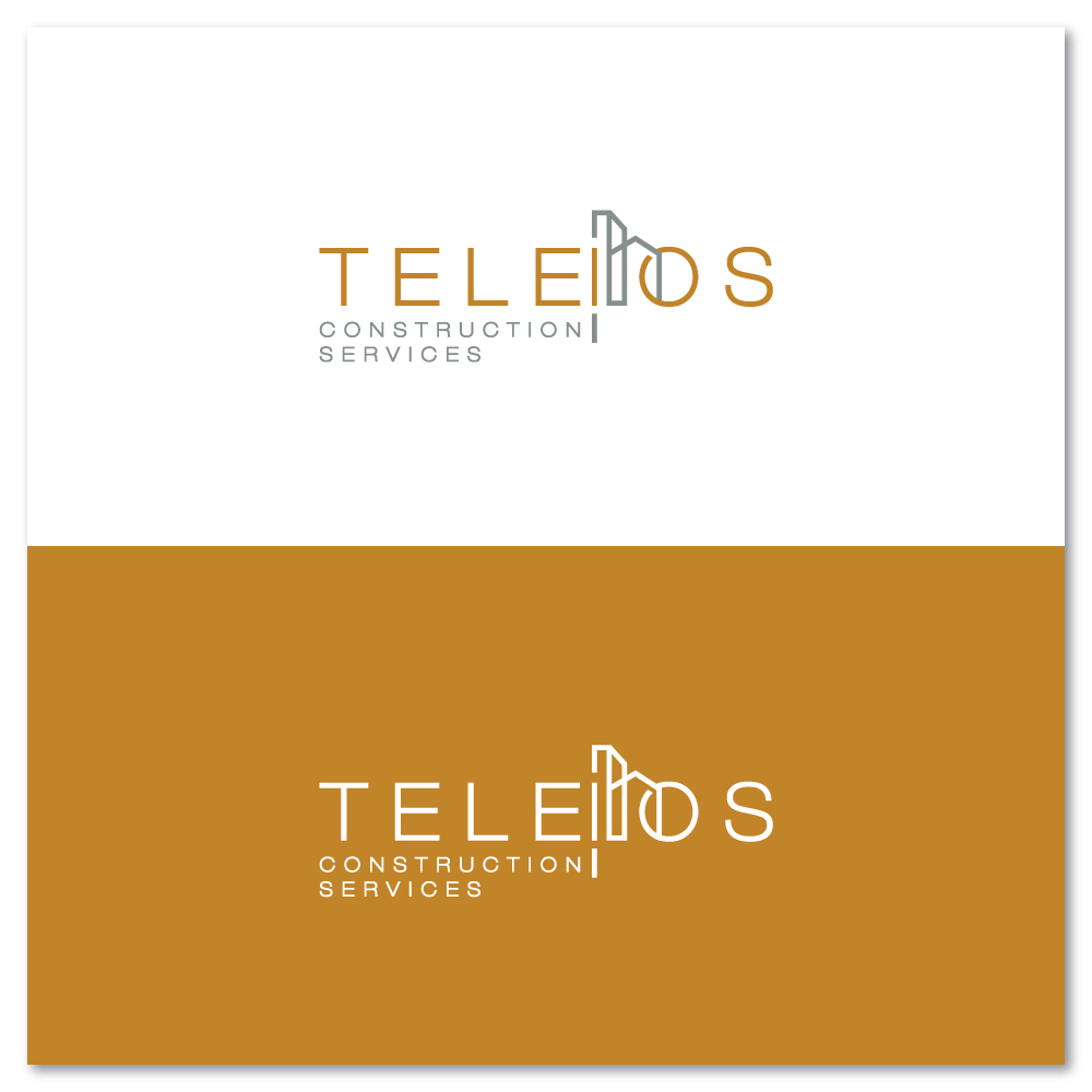 Logo Design by Sujit Banerjee for Teleios Construction Services | Design #27877378