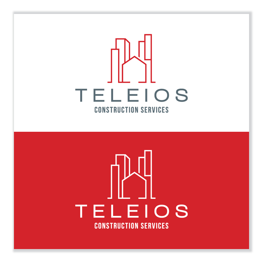 Logo Design by Sujit Banerjee for Teleios Construction Services | Design #27891321