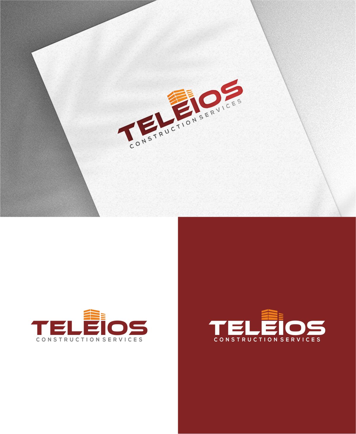 Design de Logo par Dave Paresh pour Teleios Construction Services | Design #27893727