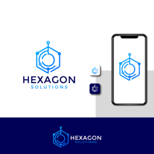 Hexagon solutions or just hexagon | Logo Design by creative.bugs
