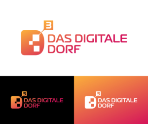 D³ - Das digitale Dorf | Logo Design by Dreamzy