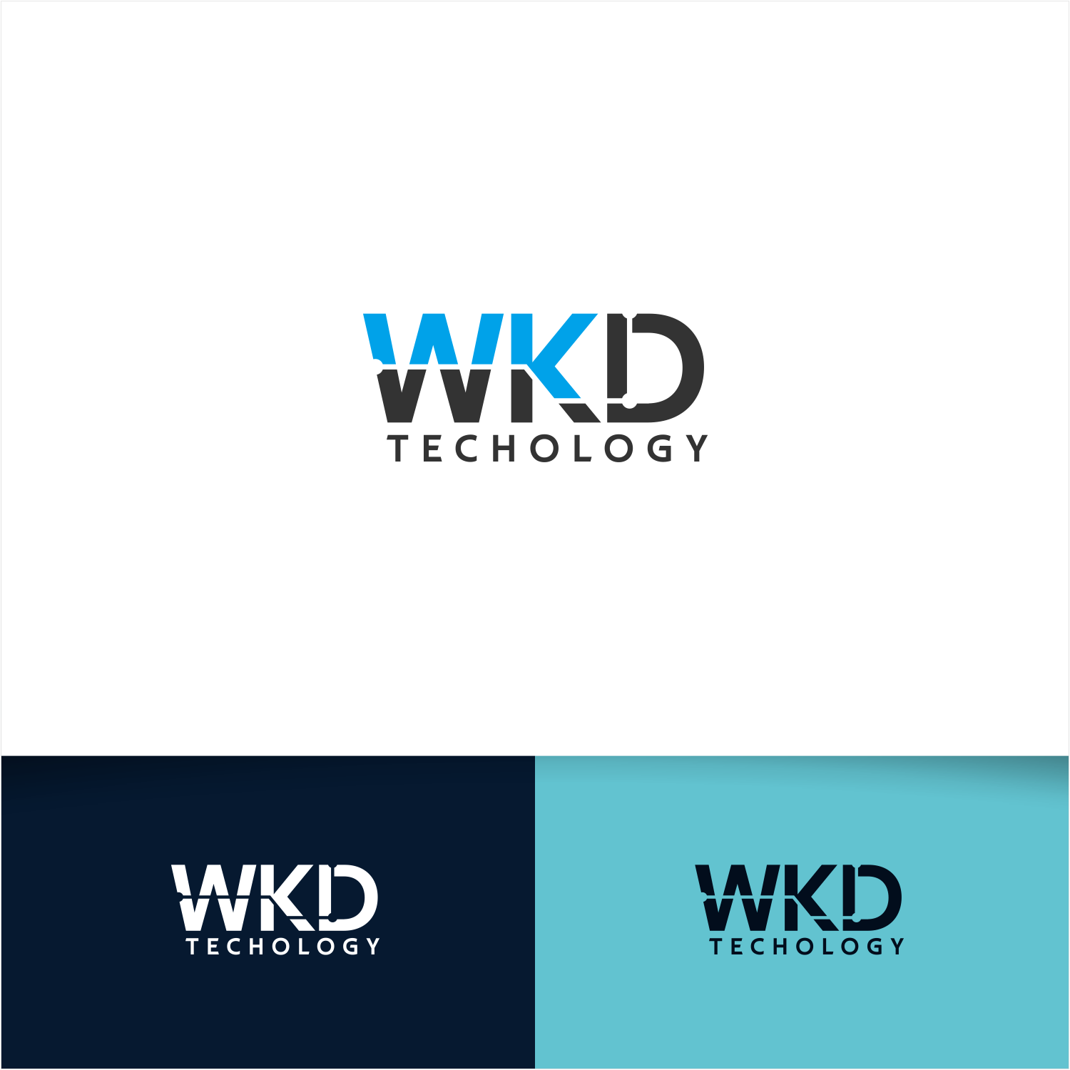 Logo Design by Arham Hidayat for WKD Technologies | Design #27894301