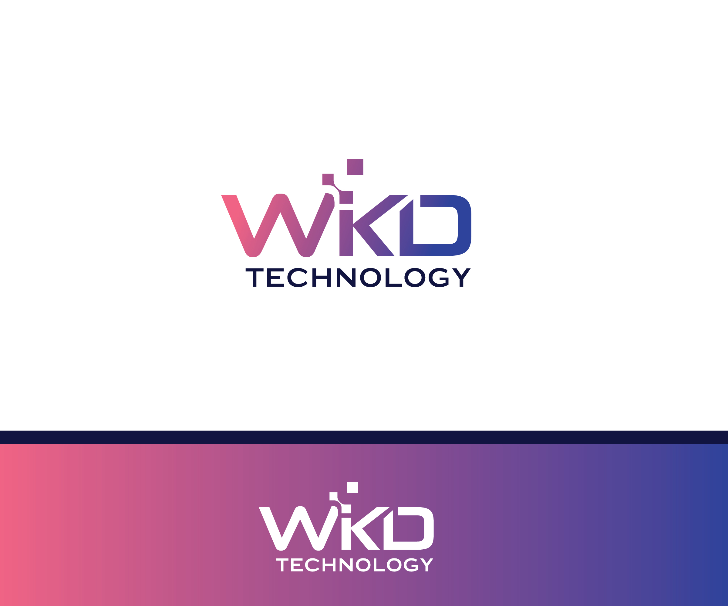 Logo Design by ecorokerz for WKD Technologies | Design #27880509