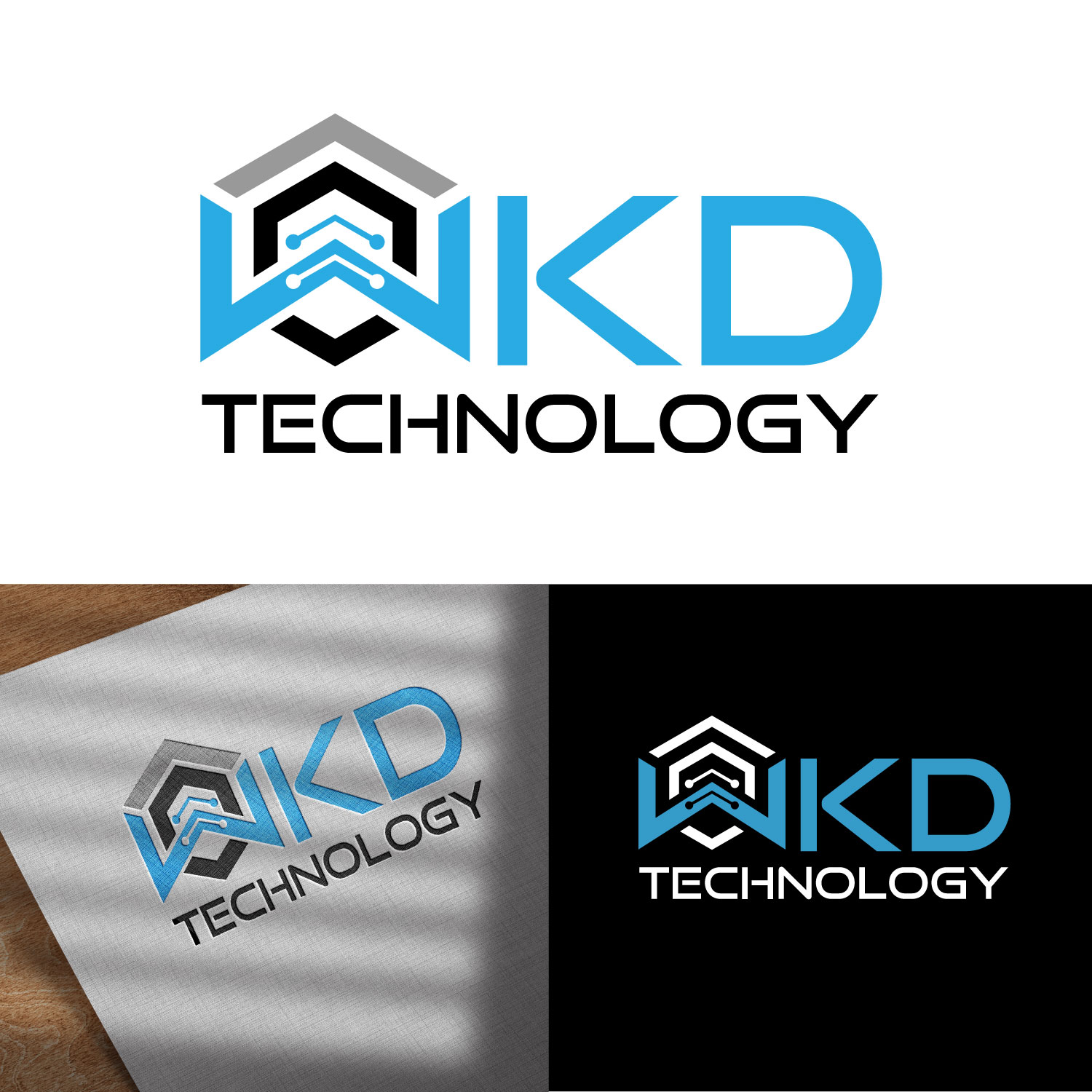 Logo Design by concepts for WKD Technologies | Design #27908755