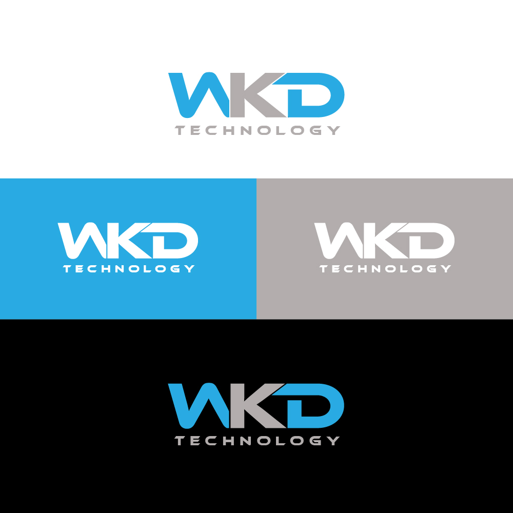 Logo Design by AlphabetZero.co.uk for WKD Technologies | Design #27896635