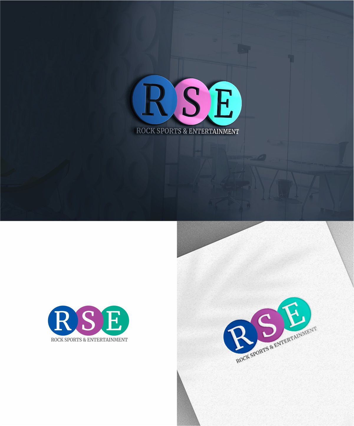 Logo Design by Dave Paresh for Rock Sports & Entertainment | Design #27888159