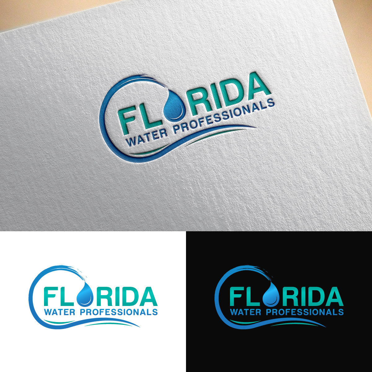 Logo-Design von Rueell Artss für Florida Water Professionals  | Design #27883597