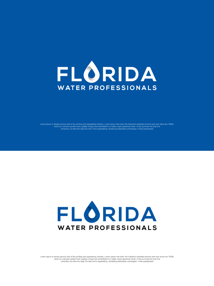 Diseño de Logo por RKsharma para Florida Water Professionals  | Diseño #27883696