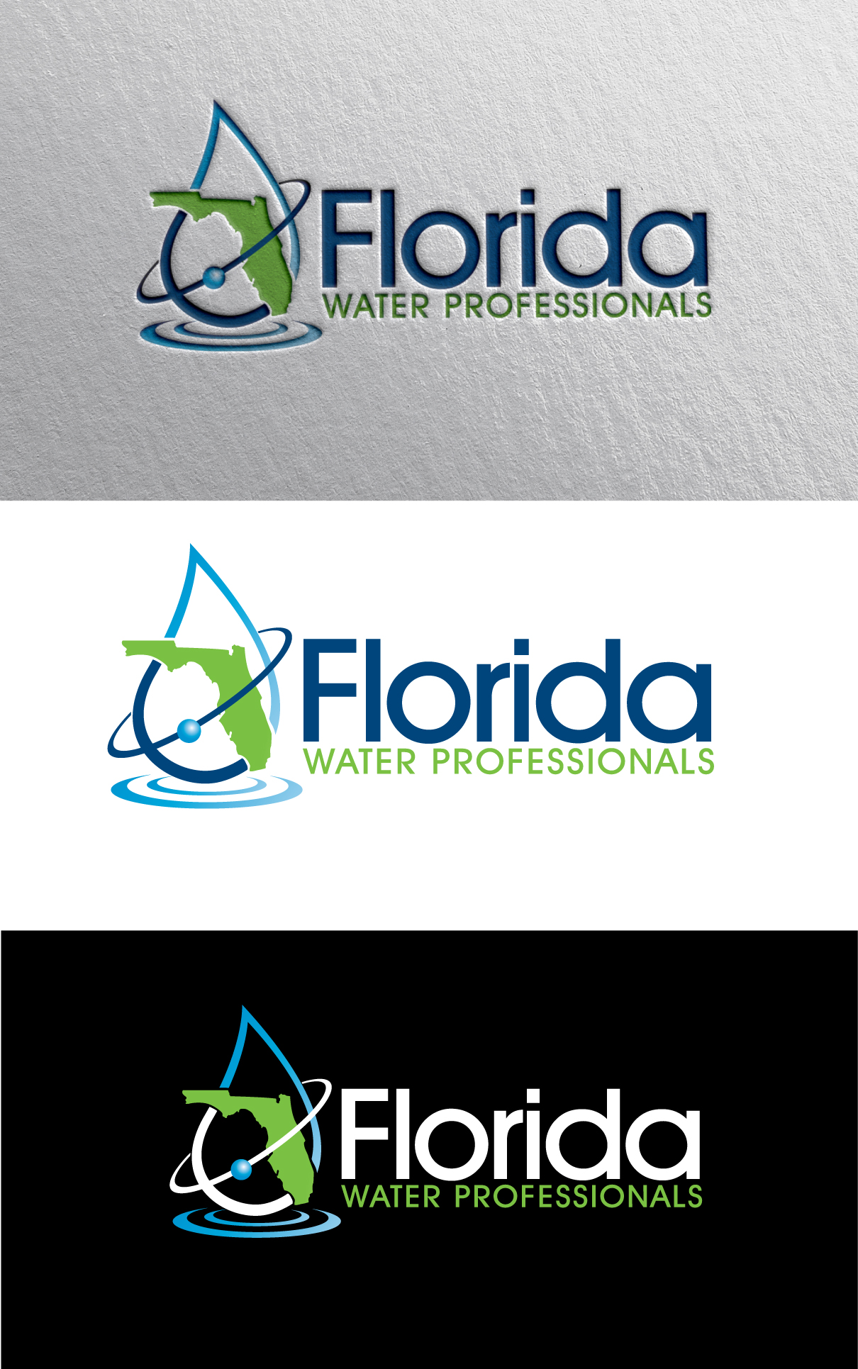 Logo Design by blue eye for Florida Water Professionals  | Design #27884584