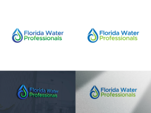 Logo Design by Slant Line Media for Florida Water Professionals  | Design: #27883500