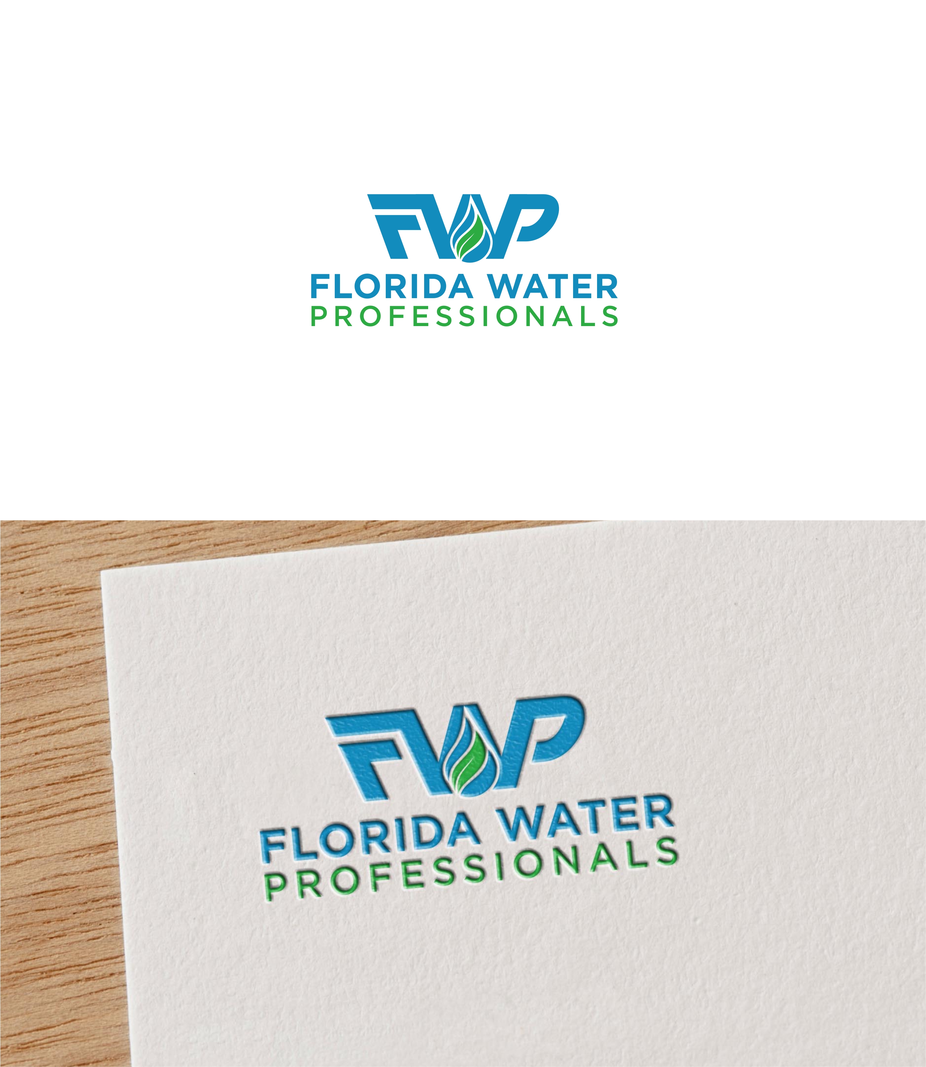Logo-Design von Joenet Jayawarna für Florida Water Professionals  | Design #27883190