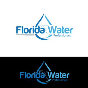 Logo Design by GODDREAMCREATION for Florida Water Professionals  | Design: #27883755