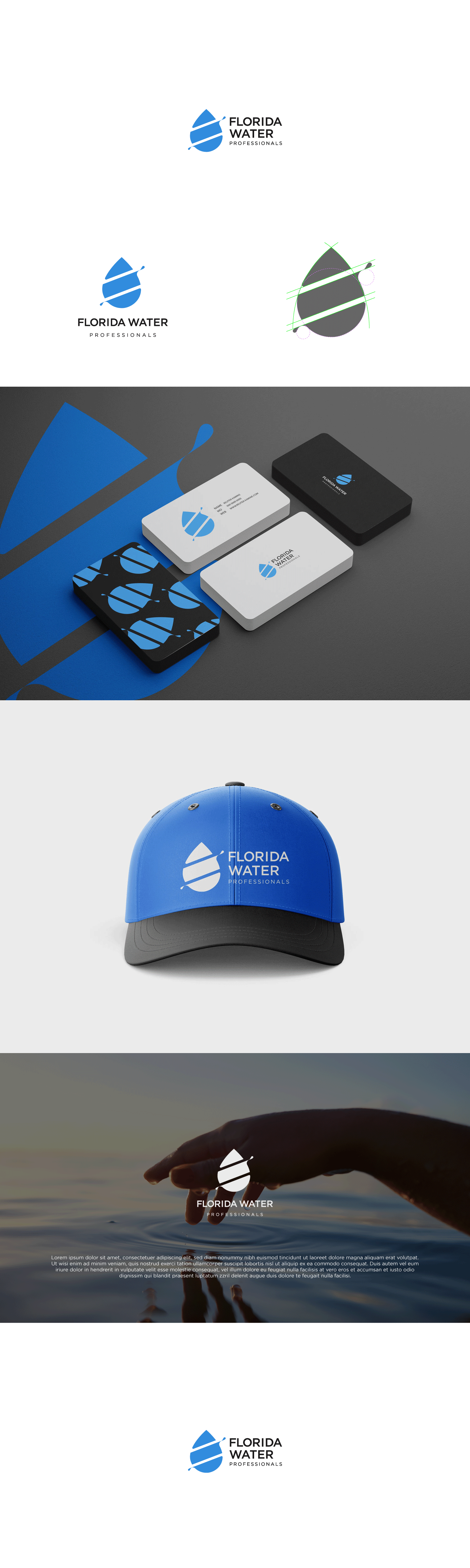 Logo-Design von Moon Design. für Florida Water Professionals  | Design #27884250