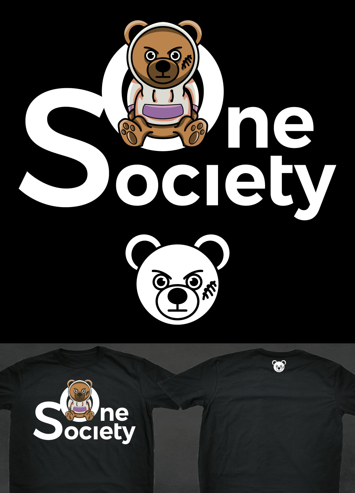 Design de T-shirt par SpaGGy pour One Society | Design #27908778