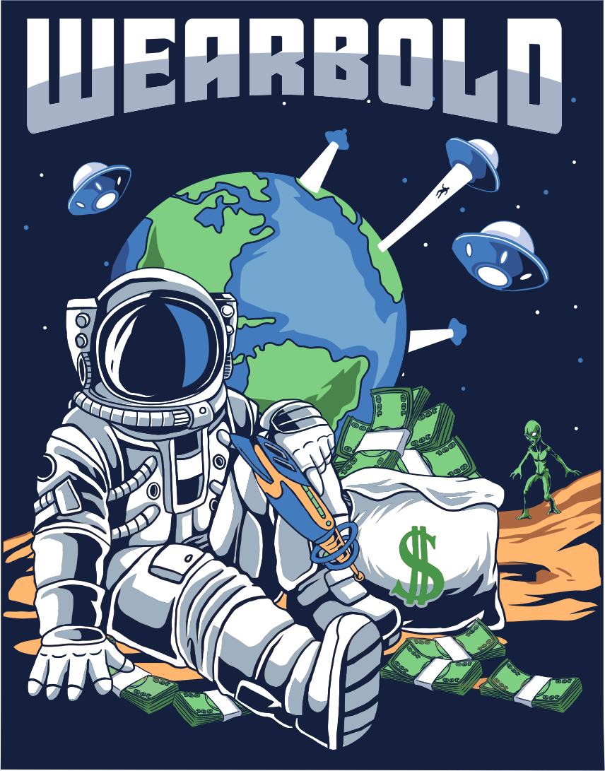 T-shirt Design by Yakuza20 for WEAR BOLD LLC | Design #27981873