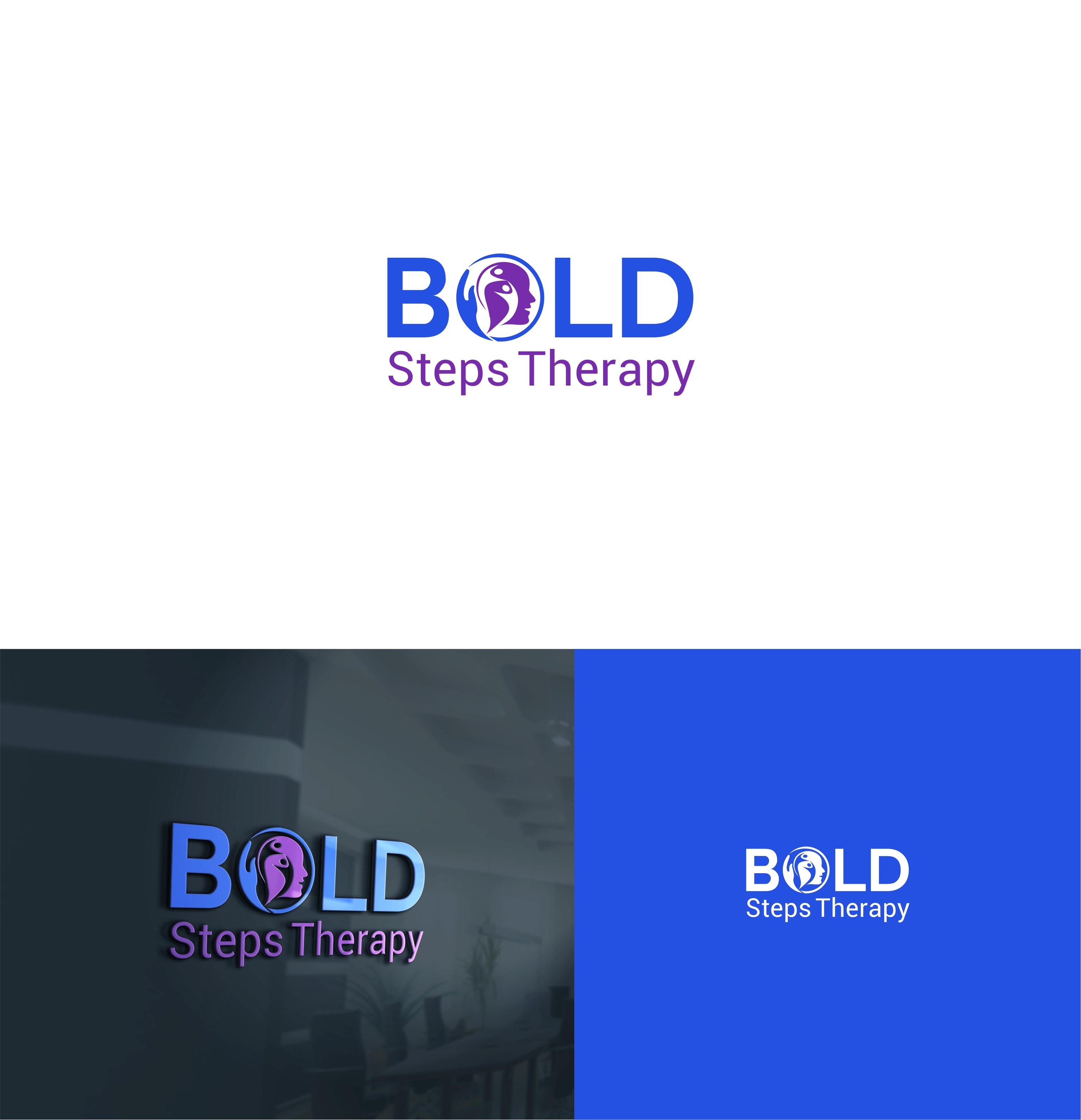 Logo Design by Joenet Jayawarna for Bold Steps Therapy | Design #27884944