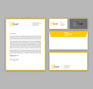 Business Card Design by RENEXIT for TiCoat  | Design: #27885099