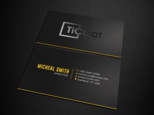 Business Card Design by RENEXIT for TiCoat  | Design: #27885313