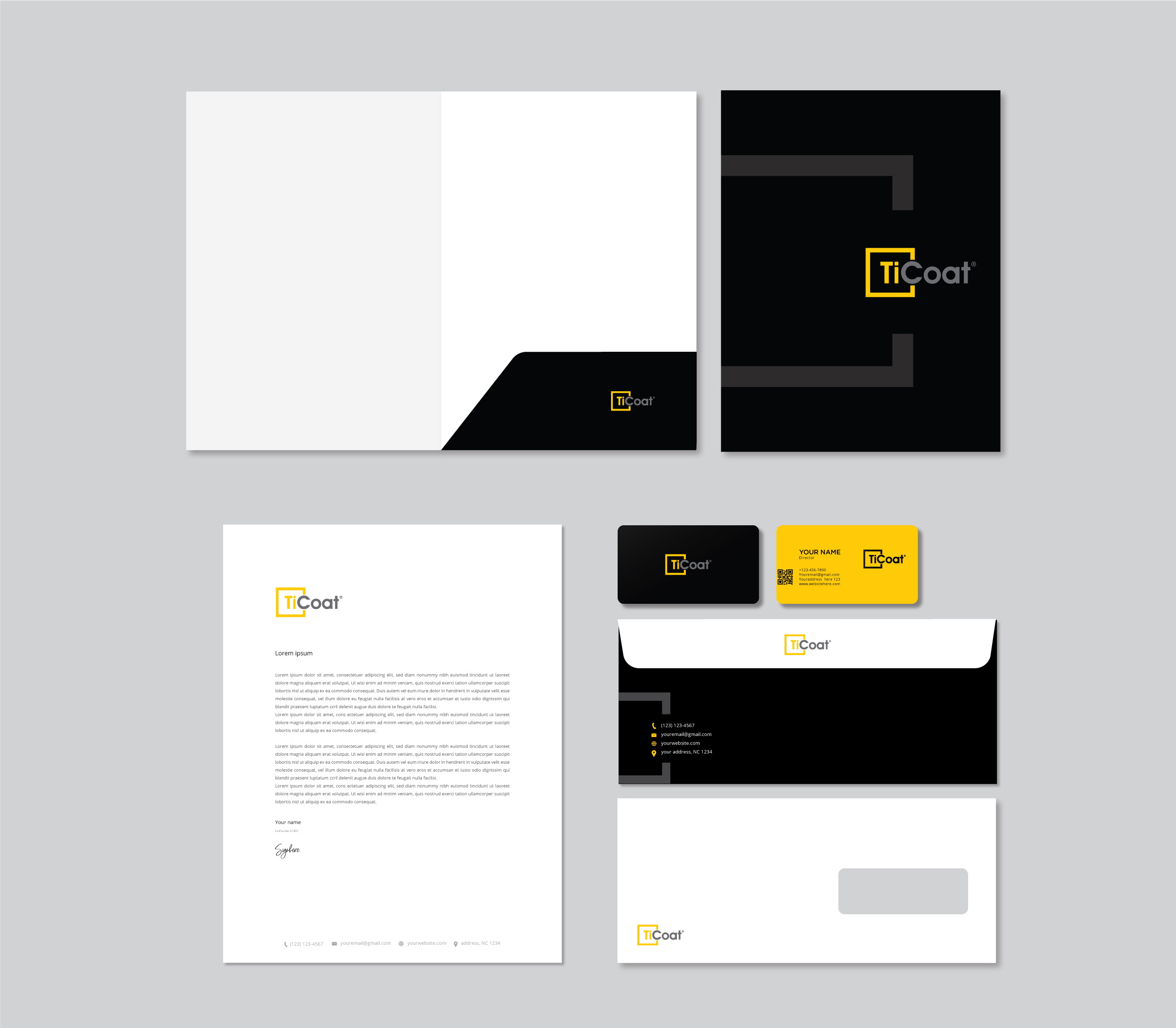 Business Card Design by Pixelon Studio for TiCoat  | Design #27885171