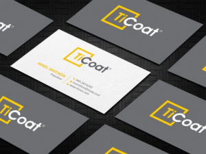 Business Card Design by DesignShout for TiCoat  | Design: #27886813