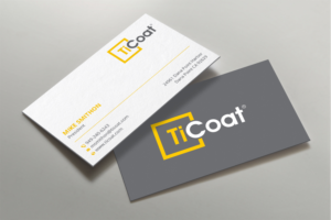 Business Card Design by DesignShout for TiCoat  | Design: #27886892