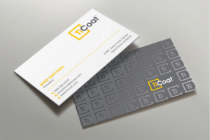 Business Card Design by DesignShout for TiCoat  | Design: #27886893