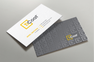 Business Card Design by DesignShout for TiCoat  | Design: #27886894