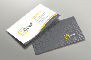 Business Card Design by DesignShout for TiCoat  | Design: #27886960