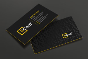 Business Card Design by DesignShout for TiCoat  | Design: #27887034