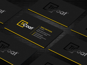 Business Card Design by DesignShout for TiCoat  | Design: #27887035