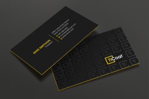 Business Card Design by DesignShout for TiCoat  | Design: #27887059