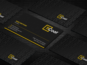 Business Card Design by DesignShout for TiCoat  | Design: #27887071