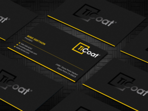 Business Card Design by DesignShout for TiCoat  | Design: #27887072