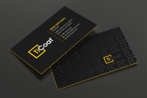 Business Card Design by DesignShout for TiCoat  | Design: #27887952