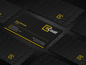 Business Card Design by DesignShout for TiCoat  | Design: #27887954