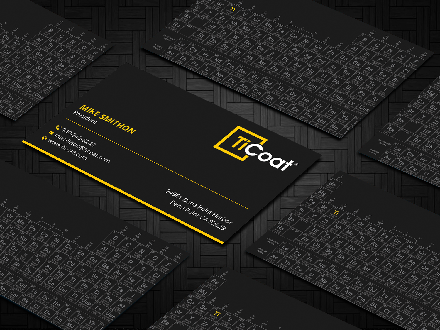 Business Card Design by DesignShout for TiCoat  | Design #27888034