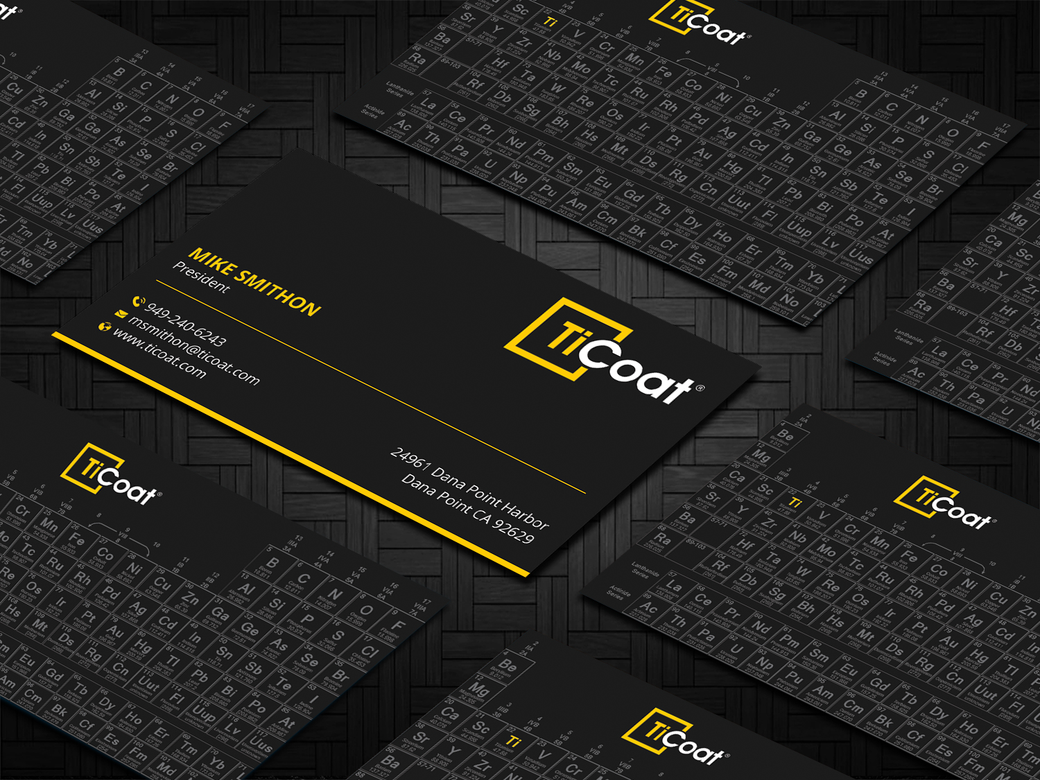 Business Card Design by DesignShout for TiCoat  | Design #27888051