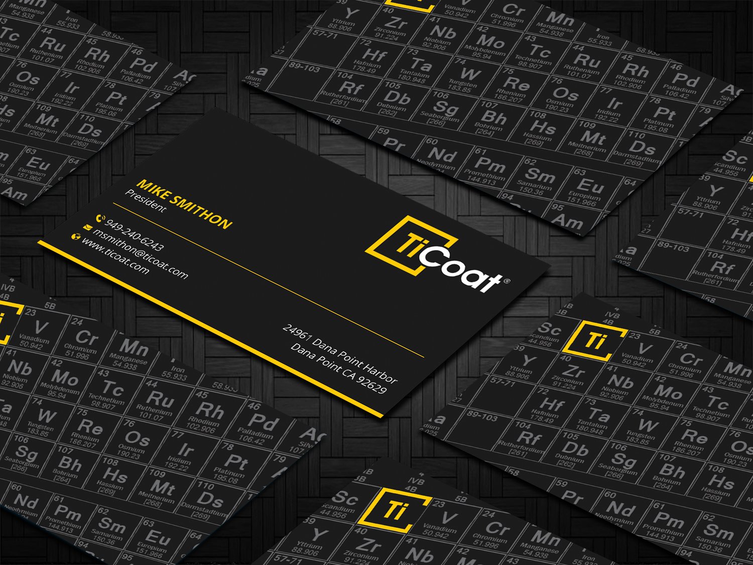 Business Card Design by DesignShout for TiCoat  | Design #27888083