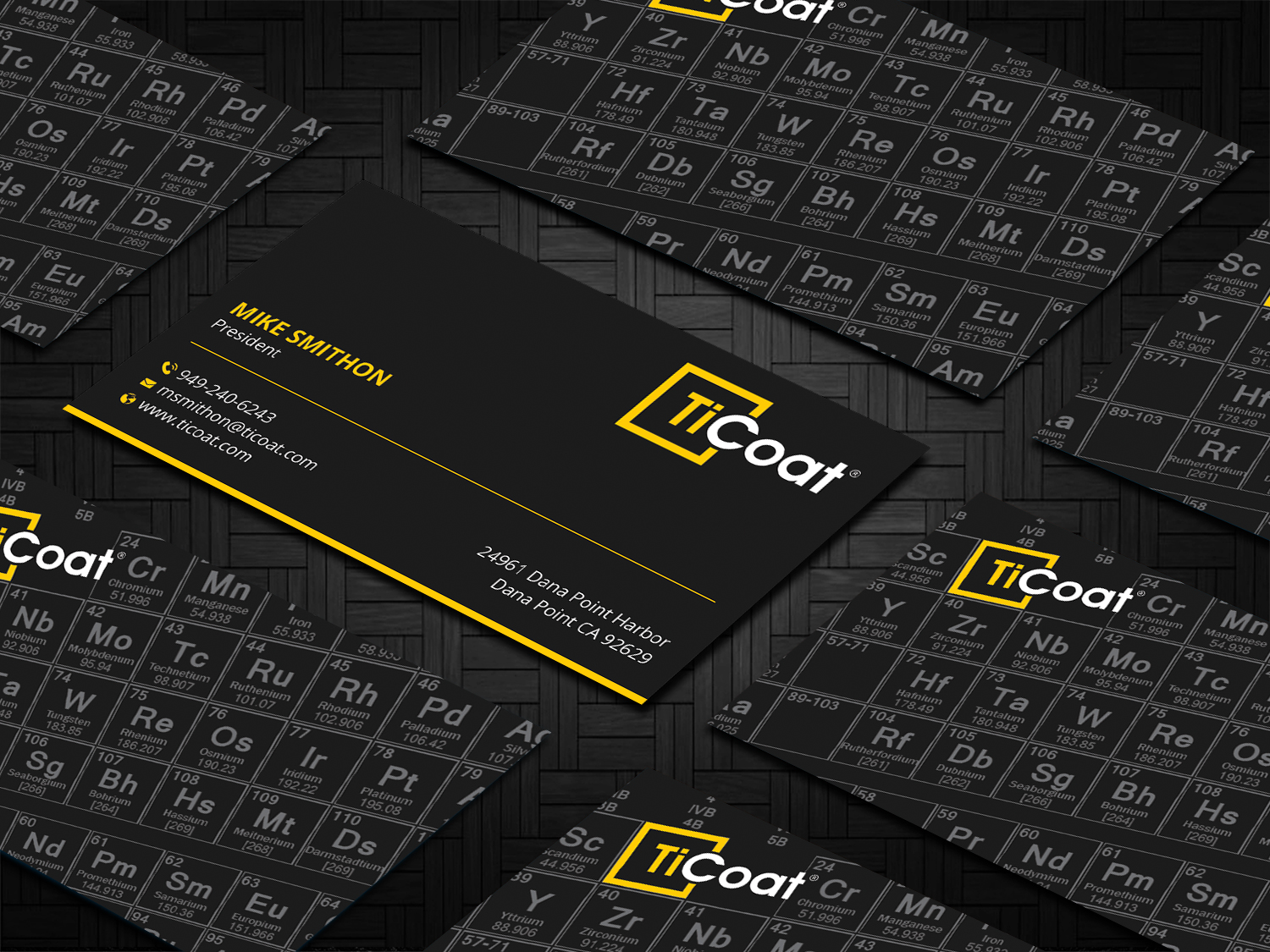 Business Card Design by DesignShout for TiCoat  | Design #27888112