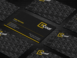 Business Card Design by DesignShout for TiCoat  | Design: #27888112