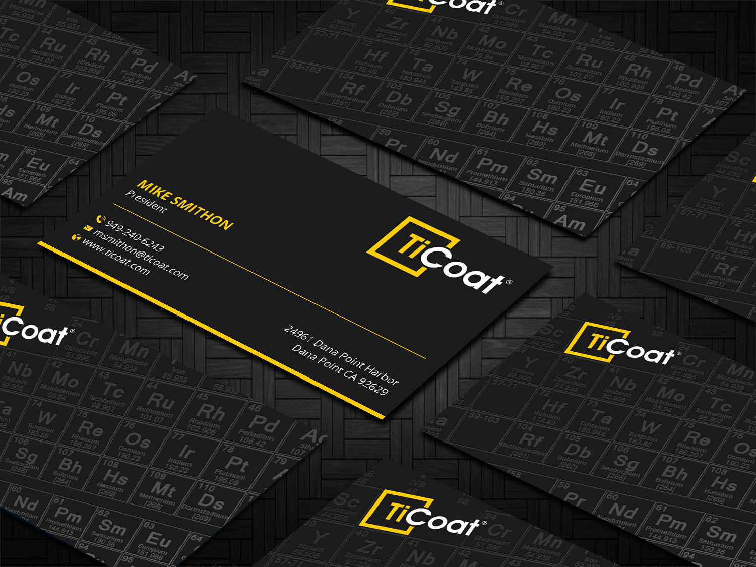 Business Card Design by DesignShout for TiCoat  | Design #27888162