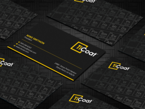 Business Card Design by DesignShout for TiCoat  | Design: #27888162
