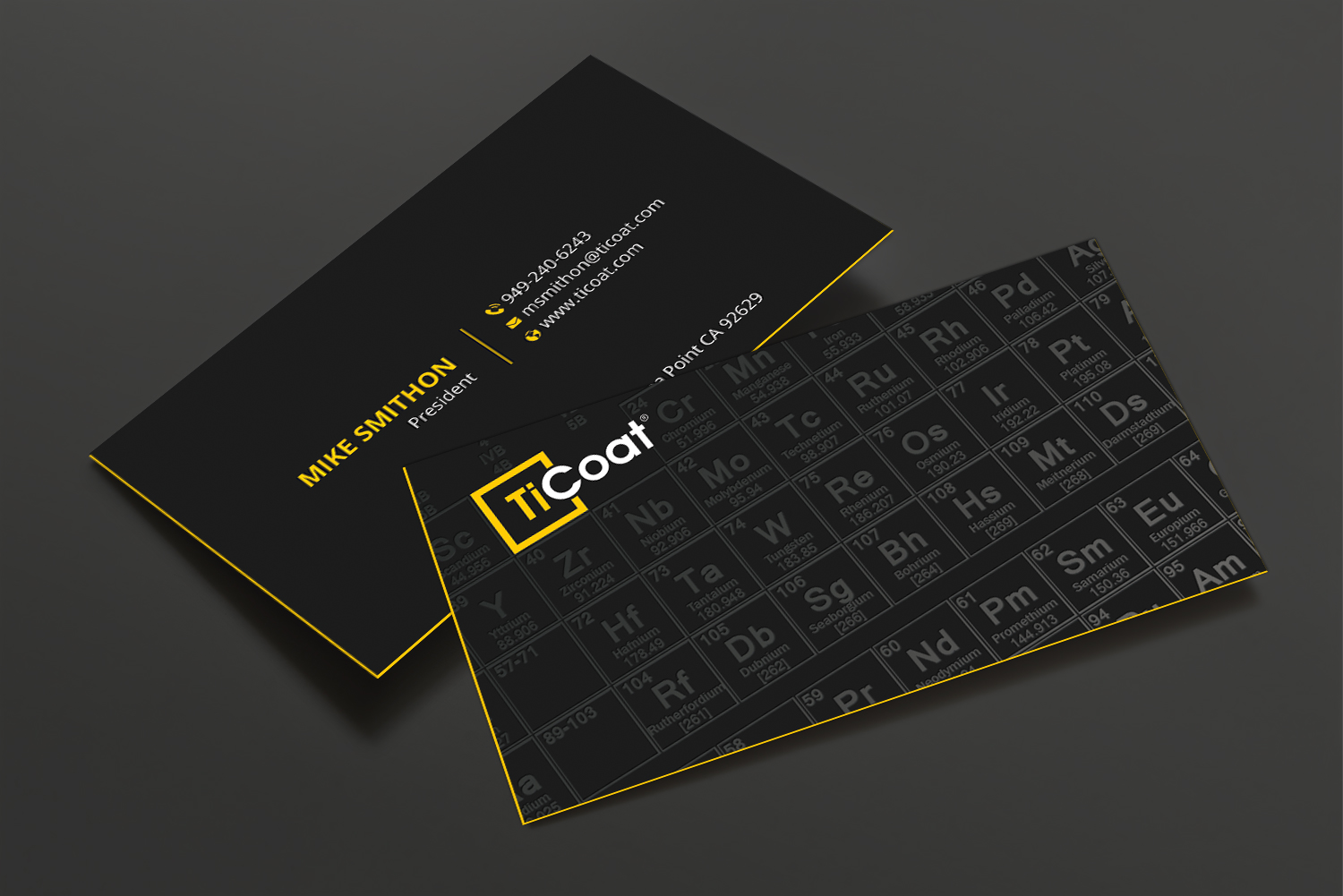 Business Card Design by DesignShout for TiCoat  | Design #27888172