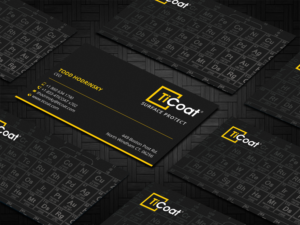 Business Card Design by DesignShout for TiCoat  | Design: #27888424