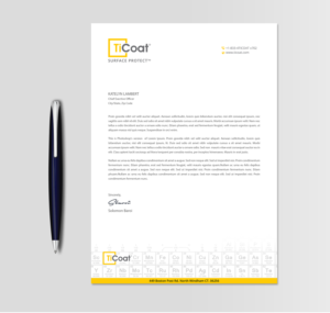 Business Card Design by DesignShout for TiCoat  | Design: #27890405