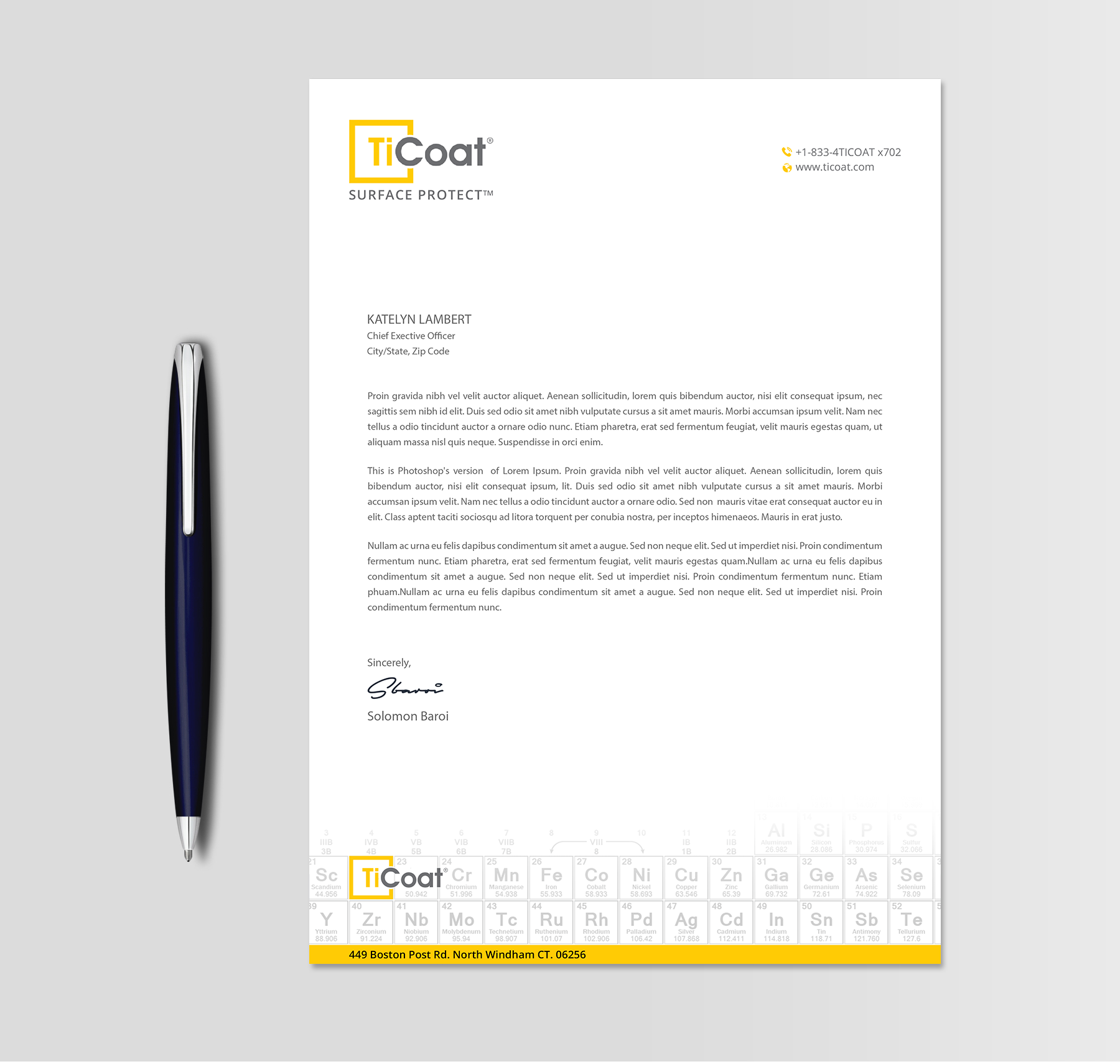 Design de Carte de Visite par DesignShout pour TiCoat  | Design #27890499