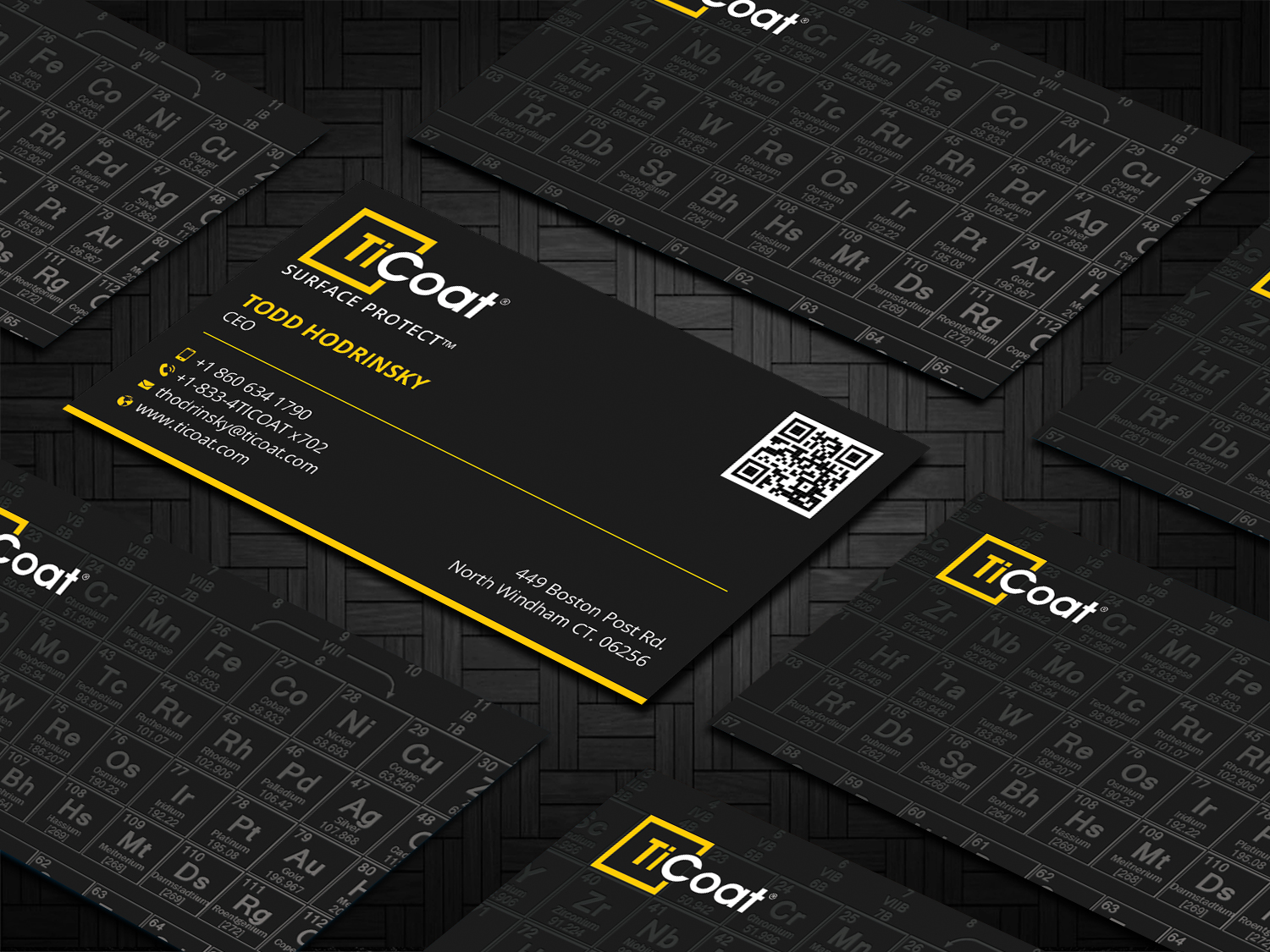 Business Card Design by DesignShout for TiCoat  | Design #27893545
