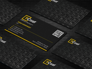 Business Card Design by DesignShout for TiCoat  | Design: #27893545